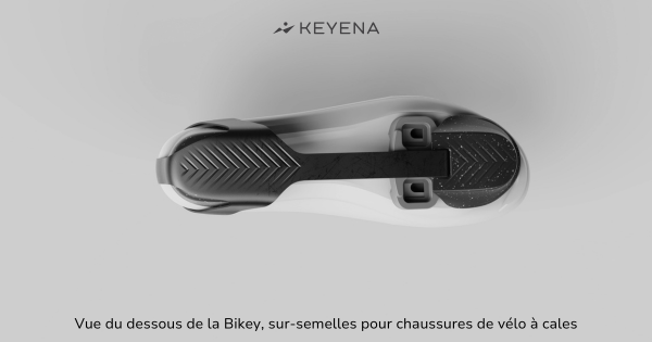 Vue du dessous de la Bikey